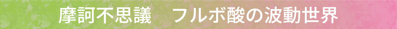 フルボ酸の波動世界